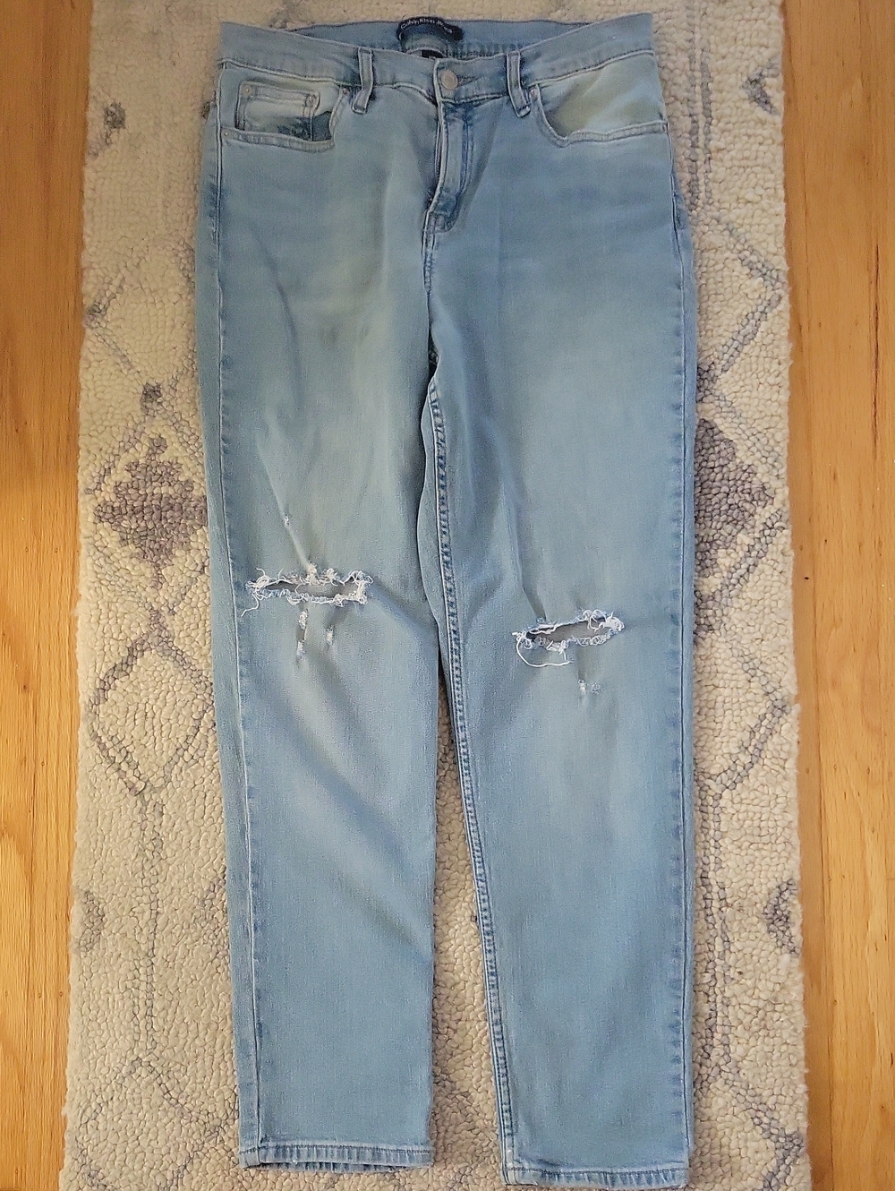 Calvin Klein Jeans Light Blue Denim Jeans
